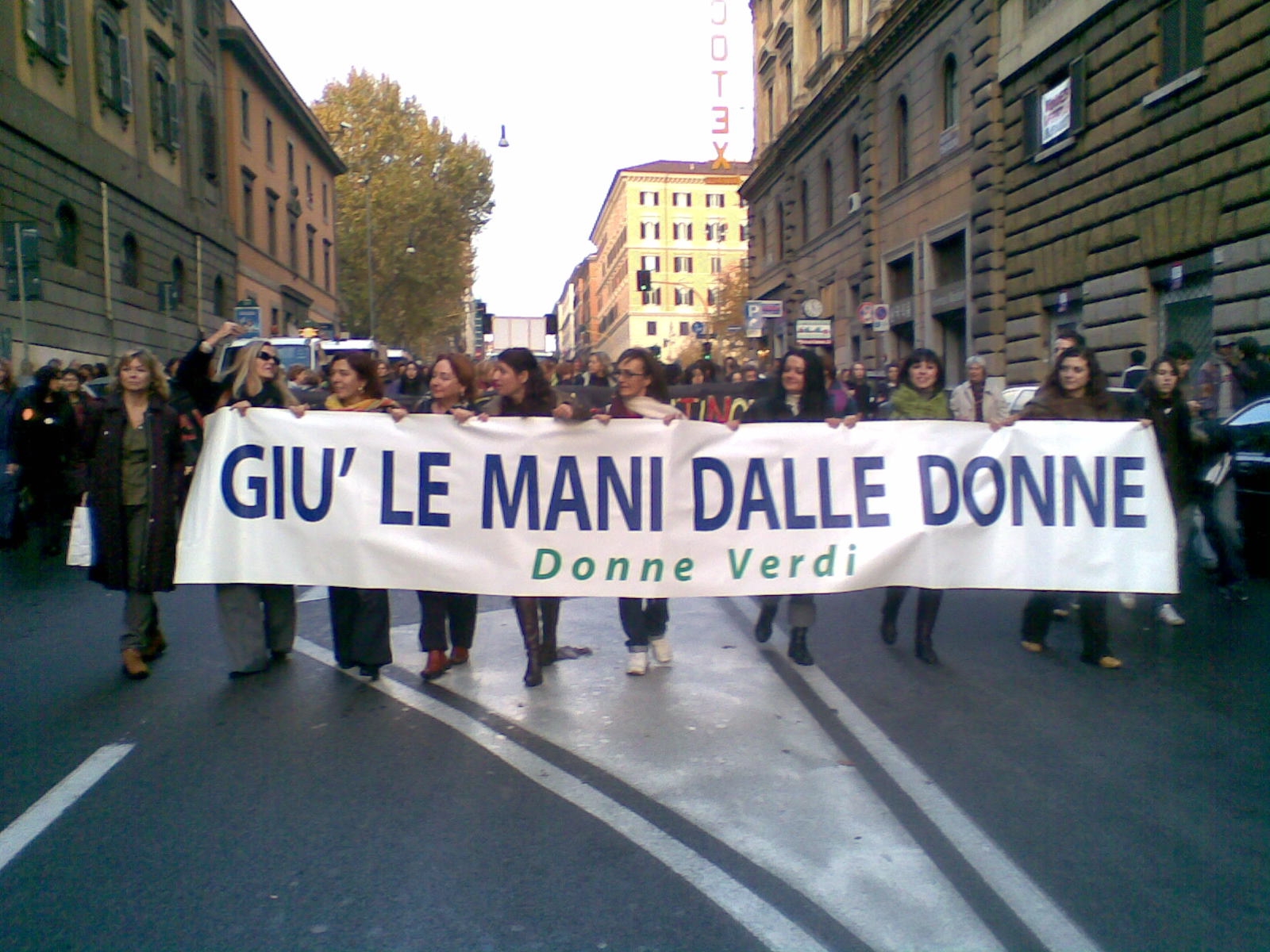 A Roma contro la violenza sulle donne